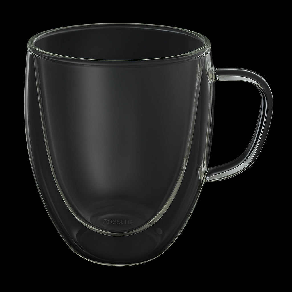 Double Walled Clear Mug image 0