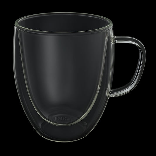 Double Walled Clear Mug image 0
